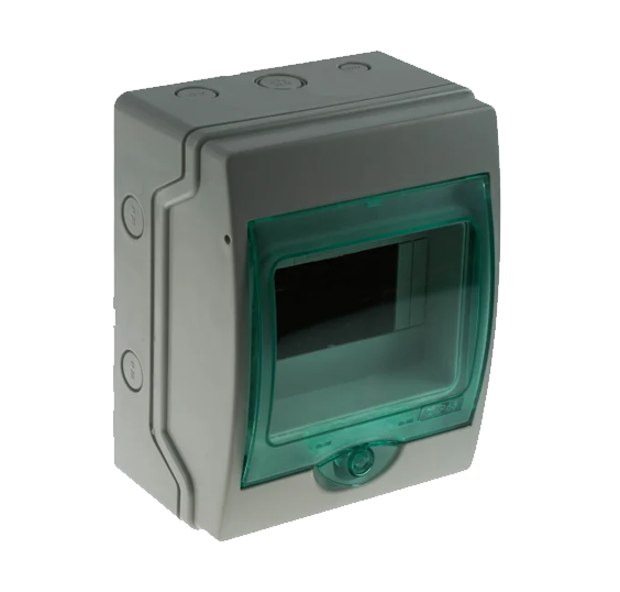 WEATHERPROOF DIN TYPE ENCLOSURES,6 MODULE