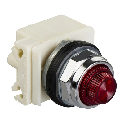 PUSH BUTTON WITH PILOT LIGHT SQ D 