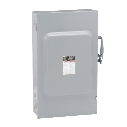 200A 2P, NEMA 1 INDOOR FUSED ISOLATOR
