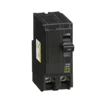 100A 2P, 120/240VAC, QO PLUG ON CIRCUIT BREAKER 