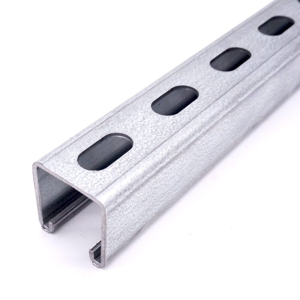 UNISTRUT CHANNELS, 1-5/8" X 1-5/8" X 10' (3M) 