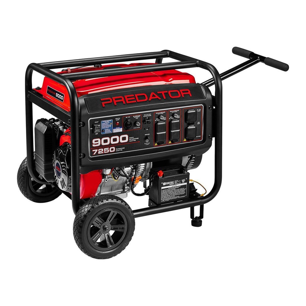 PREDATOR 9000 Watt Gas-Powered Portable Generator with CO SECURE Technology, *NET