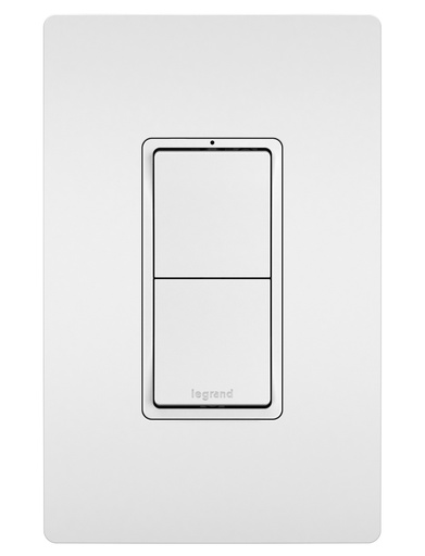 [RCD11W] DECORA COMBINATION, 2 S/P SWITCH, WHITE 7/11, RCD11W