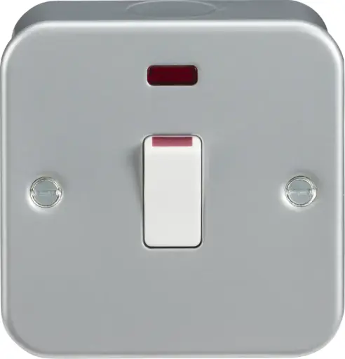 [VX1060SG] 1-G 20A SWITCH NEON METAL CLAD